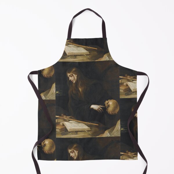 Item preview, MAGDALENE WITH A SKULL BY MATEO CEREZO designed and sold by humbleserf.