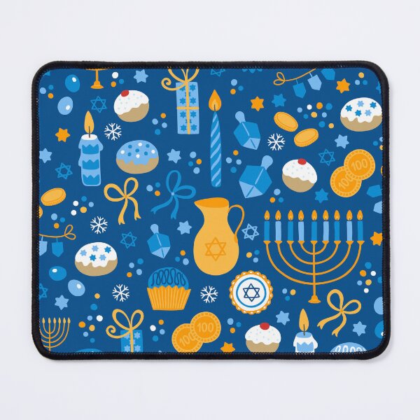 Item preview, Happy Hanukkah Pattern designed and sold by DEC02.
