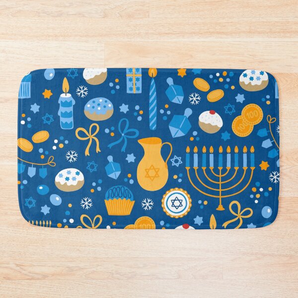 Item preview, Happy Hanukkah Pattern designed and sold by DEC02.