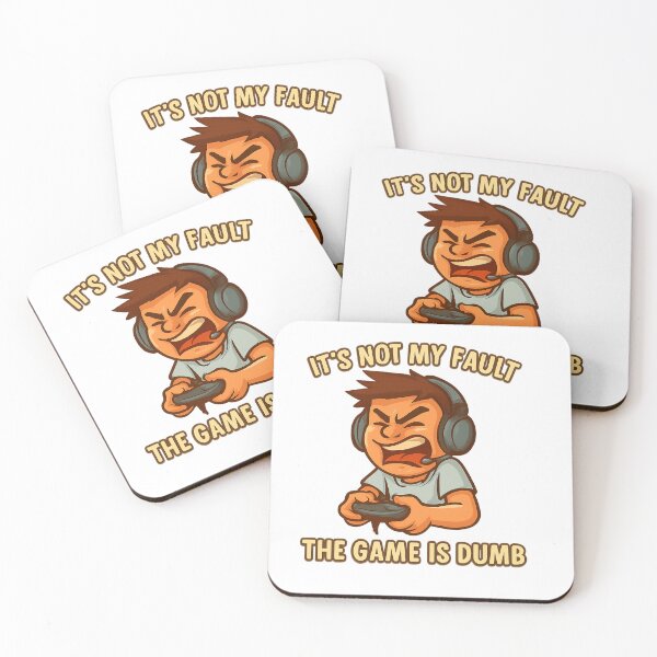 Item preview, The Game Is Dumb – Gamer Rage Design designed and sold by ShirtHatch.
