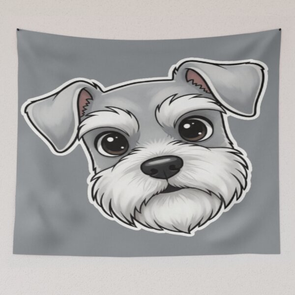 Item preview, Miniature Schnauzer designed and sold by StickersRyous.