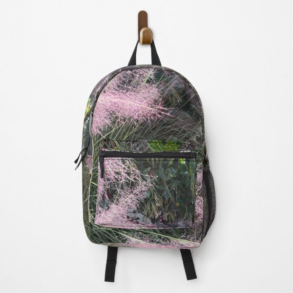 Item preview, Blush of the Wind – Pink Muhly Grass in Sunlight designed and sold by TrisaThyme.