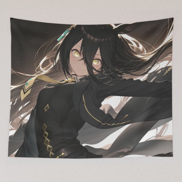 Aperçu de l'œuvre Manhattan Cafe Enchanted Dark Elegance Uma Musume Pretty Derby Anime Girl créée et vendue par CarlosBender.