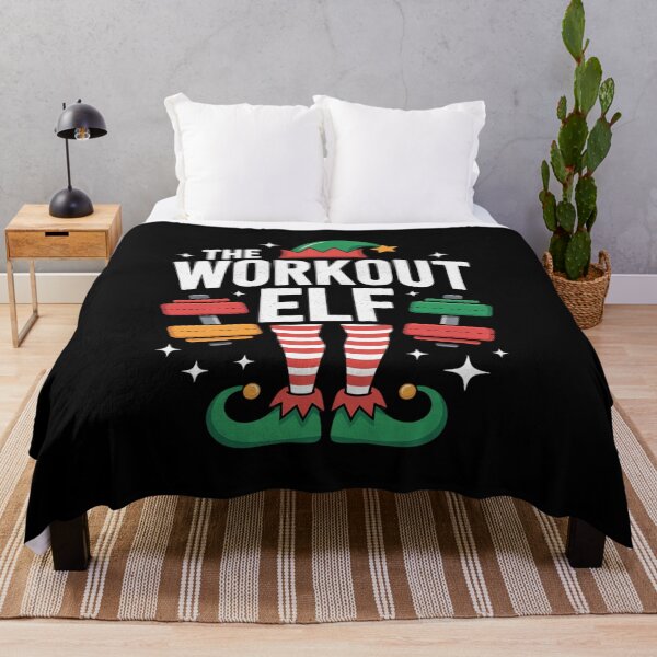 Item preview, Christmas Workout Elf Xmas Family Gym designed and sold by marcusry.