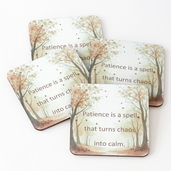 Item preview, Patience is a spell that turns chaos into calm. designed and sold by vagar.