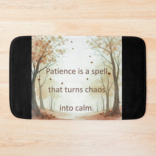 Item preview, Patience is a spell that turns chaos into calm. designed and sold by vagar.