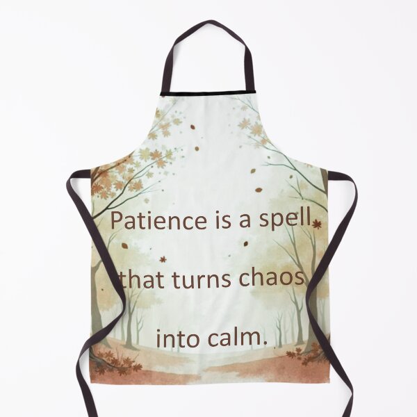 Item preview, Patience is a spell that turns chaos into calm. designed and sold by vagar.
