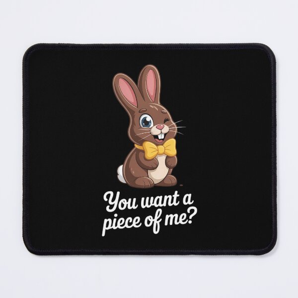 Item preview, Easter Sayings Chocolate Bunny Rabbit designed and sold by HellD3vil-Art.