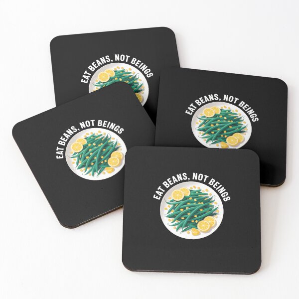 Item preview, Eat Beans Not Beings - Vegan & Vegetarian designed and sold by HellD3vil-Art.