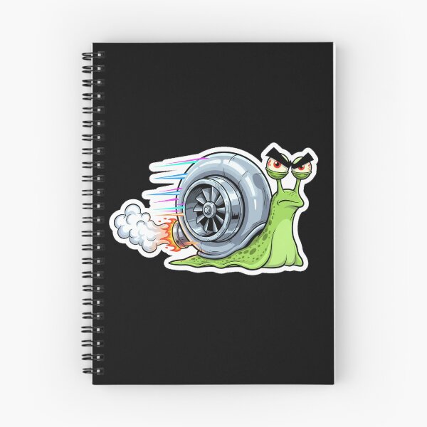Item preview, Turbocharged Snail Speed Demon T-Shirt - Funny Gearhead Turbo Humor designed and sold by nhstaruna.
