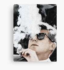 Cigar Smoker Cigar Lover JFK Gifts Canvas Print