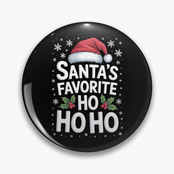 Item preview, Christmas Santa's Favorite Ho Naughty Pajama Black designed and sold by Moon-Ape.