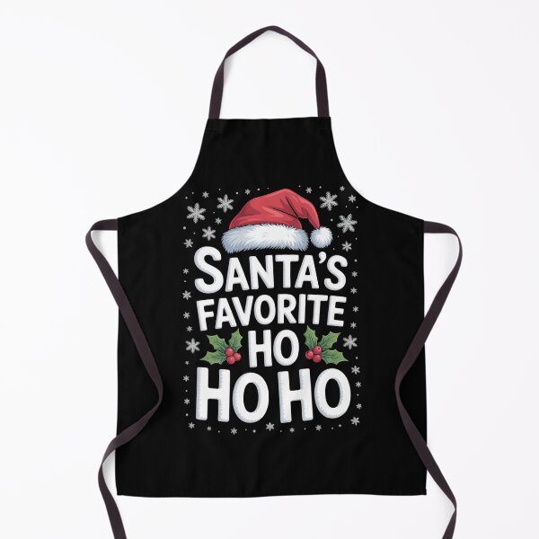 Item preview, Christmas Santa's Favorite Ho Naughty Pajama Black designed and sold by Moon-Ape.