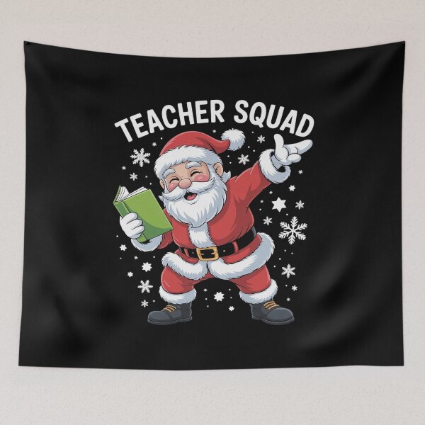Item preview, Christmas Teacher Squad Santa Xmas Teaching designed and sold by marcusry.