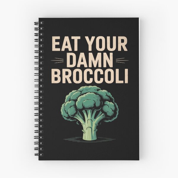 Item preview, Eat your damn broccoli designed and sold by HellD3vil-Art.