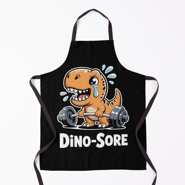 Item preview, Dino Sore Gym Lifting Weights Fitness Workout Dino Saur designed and sold by Moon-Ape.