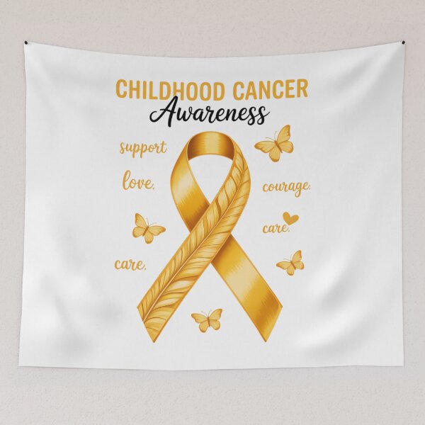 Item preview, Elephant Childhood Cancer Awareness month In September designed and sold by HellD3vil-Art.