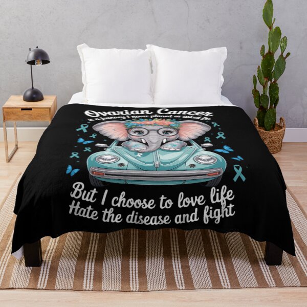 Item preview, Elephant ovarian cancer, Ovarian awareness designed and sold by HellD3vil-Art.