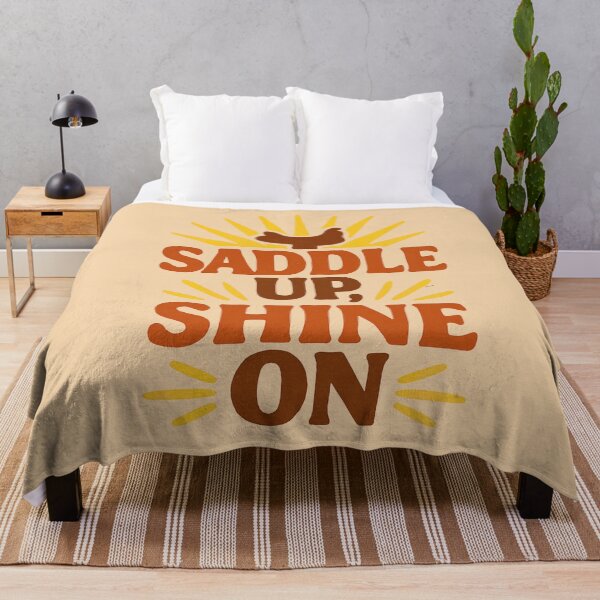 Item preview, SADDLE UP, SHINE ON designed and sold by Brickroad Dsigns.