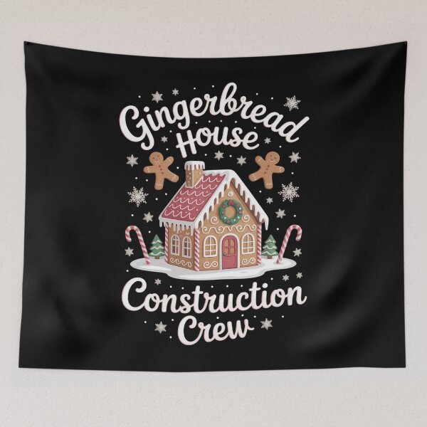 Item preview, Gingerbread House Construction Crew Matching designed and sold by Moon-Ape.