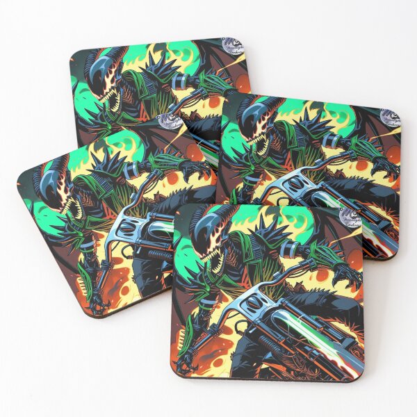Item preview,  ✨XenoRider✨ xenomorph DragonRider green fire | Horror Icon Design  designed and sold by Raptilyan Creations | Apparel & Stickers.