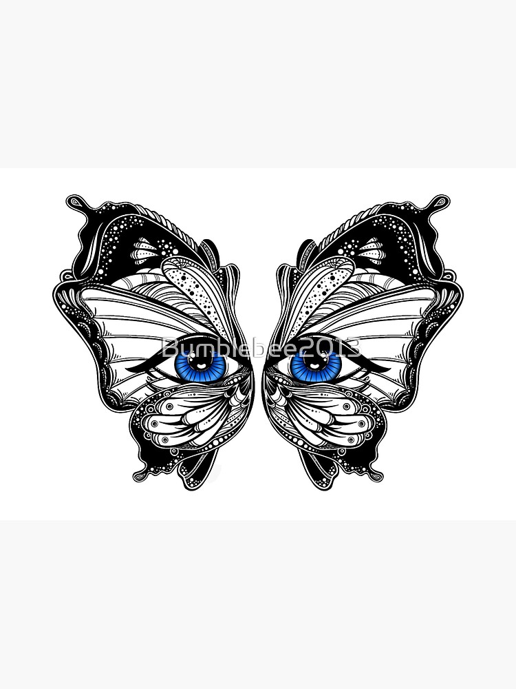 "Butterfly Eyes" Sticker for Sale by Bumblebee2013 Redbubble