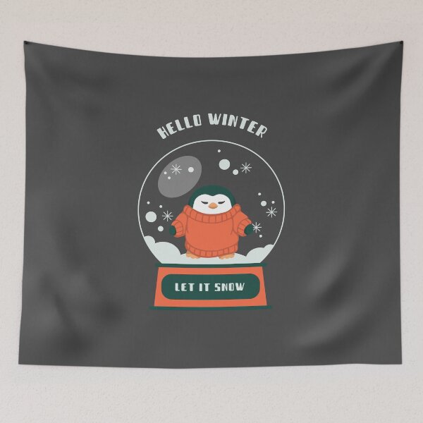 Item preview, Hello Winter, Let It Snow designed and sold by SofikoDesigns.