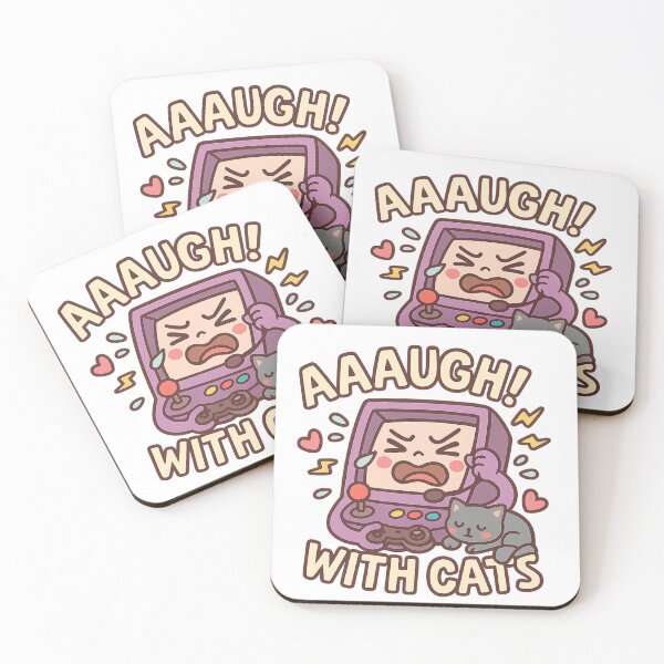 Item preview, AAAUGH! – Geek Rage Arcade Design designed and sold by ShirtHatch.