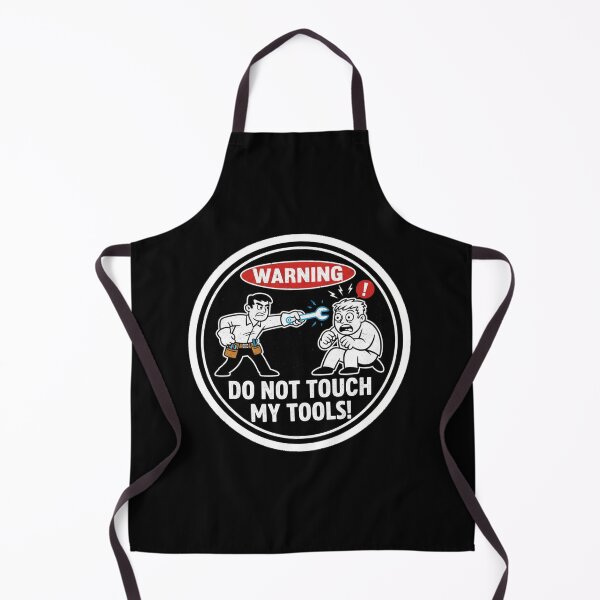 Item preview, Funny Garage Workshop Warning Sign Do Not Touch My Tools T-Shirt designed and sold by nhstaruna.