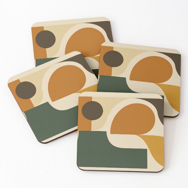 Item preview, Mid Century Modern Abstract Geometric Retro Design Art designed and sold by PinUpPizzazz.
