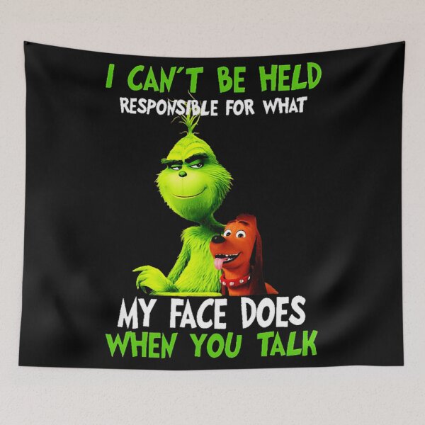 Item preview, Grinch Inspired Sarcastic Quote – Funny Christmas Mood Design designed and sold by Ariella Whitney.