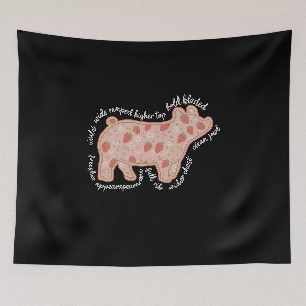 Item preview, Pig Strawberry Stock Show Livestock Show Mom Hog Breeder designed and sold by VENOM0RIOT.