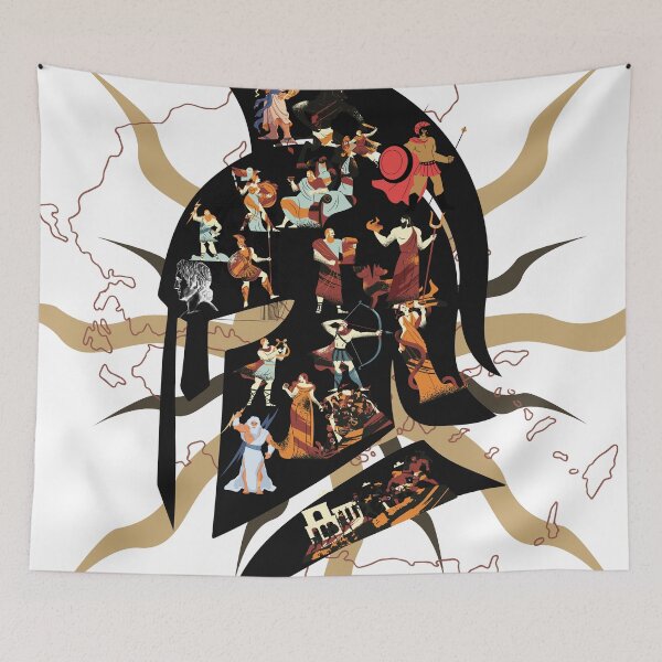 Item preview, Divine Serenity – Greek Aesthetic Art designed and sold by Pranvi19.