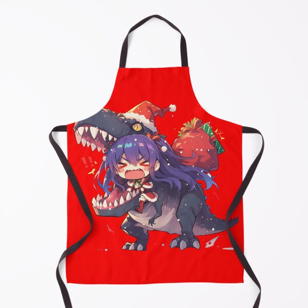 Item preview, Tohka Yatogami Christmas Dinosaur Santa Ride Date A Live Anime designed and sold by thedarvills.