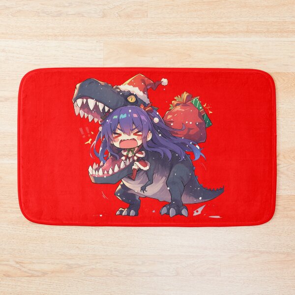 Item preview, Tohka Yatogami Christmas Dinosaur Santa Ride Date A Live Anime designed and sold by thedarvills.