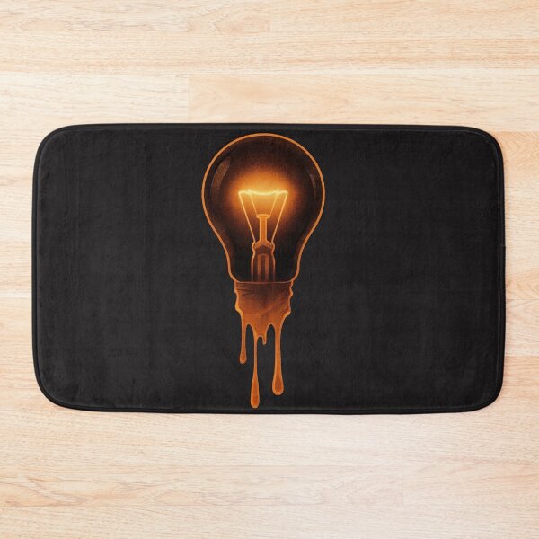 Item preview, Melting Light Bulb T-Shirt | Abstract Glowing Bulb Art | Creative Energy, Innovation & Surreal Artistic Expression | Minimalist Conceptual Design for Artists & Deep Thinkers designed and sold by KDesignCrafts.