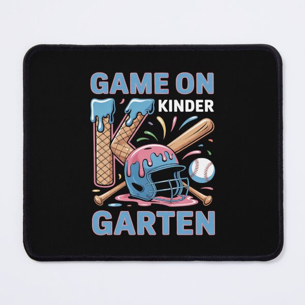 Item preview, Kindergarten Back to School Baseball Drip Ice Cream Game On1 designed and sold by BeetleMalon.