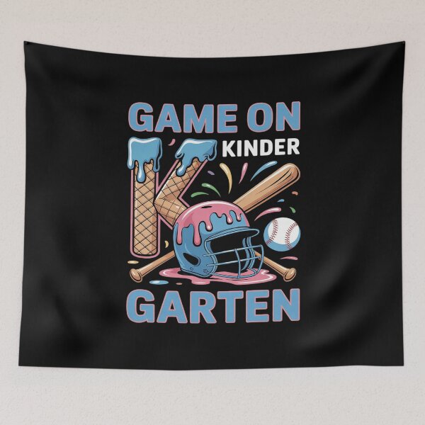 Item preview, Kindergarten Back to School Baseball Drip Ice Cream Game On1  designed and sold by BeetleMalon.