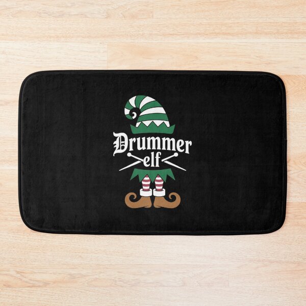 Item preview, Christmas Drums Music Elf Family Drummer designed and sold by FranzFriesen.