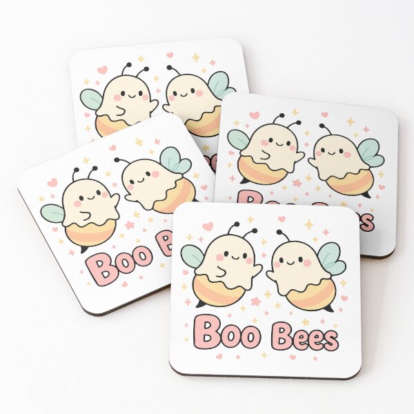 Item preview, Cute Boo Bees Funny Halloween Pun designed and sold by graphicnew.