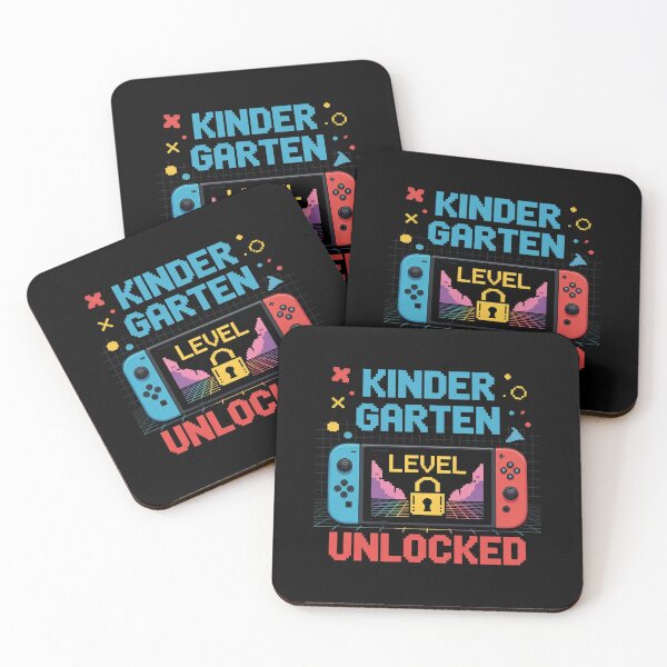 Item preview, Kindergarten Level Unlocked Video Game Back to School Boys 6  designed and sold by BeetleMalon.