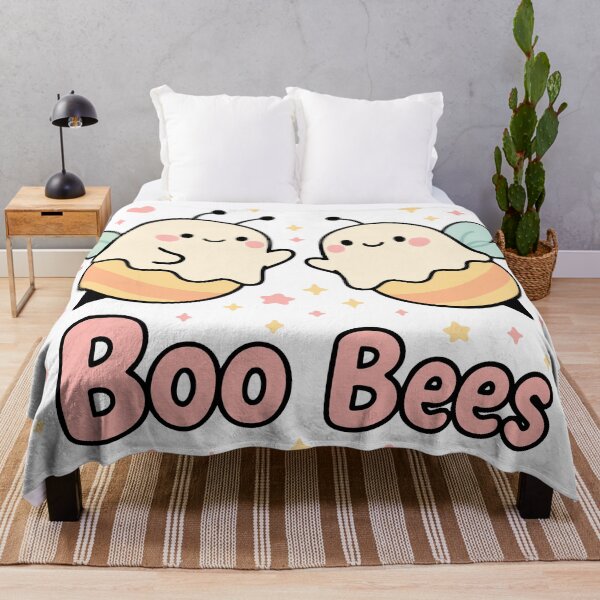Item preview, Cute Boo Bees Funny Halloween Pun designed and sold by graphicnew.