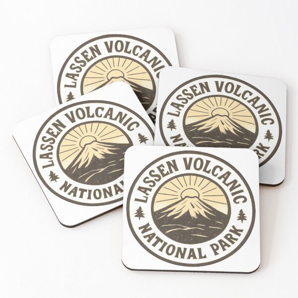 Item preview, Lassen Volcanic National Park California Retro Hiking Expedition designed and sold by Star3NowForMe.