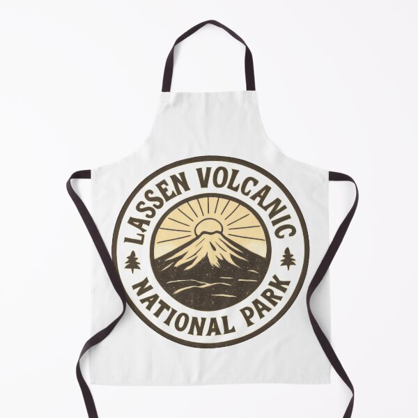 Item preview, Lassen Volcanic National Park California Retro Hiking Expedition designed and sold by Star3NowForMe.