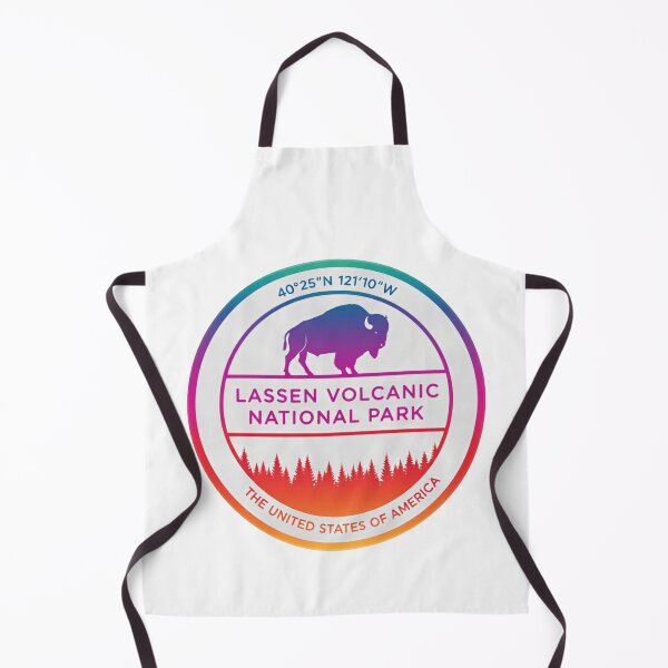 Item preview, Retro Lassen Volcanic National Park California Nature Discovery designed and sold by Star3NowForMe.
