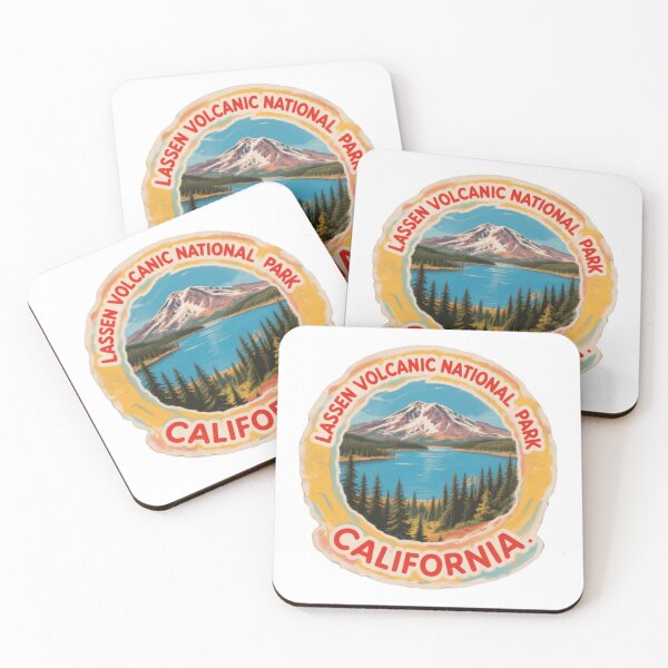Item preview, Lassen Volcanic National Park California Vintage Adventure Journey designed and sold by Star3NowForMe.