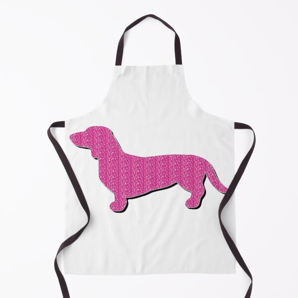 Item preview, pink sparkly dachshund dog designed and sold by laribot.
