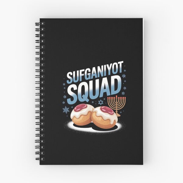 Item preview, Hanukkah Sufganiyot Squad Chanukah Match Jew designed and sold by VENOM0RIOT.