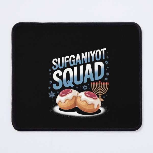 Item preview, Hanukkah Sufganiyot Squad Chanukah Match Jew designed and sold by VENOM0RIOT.