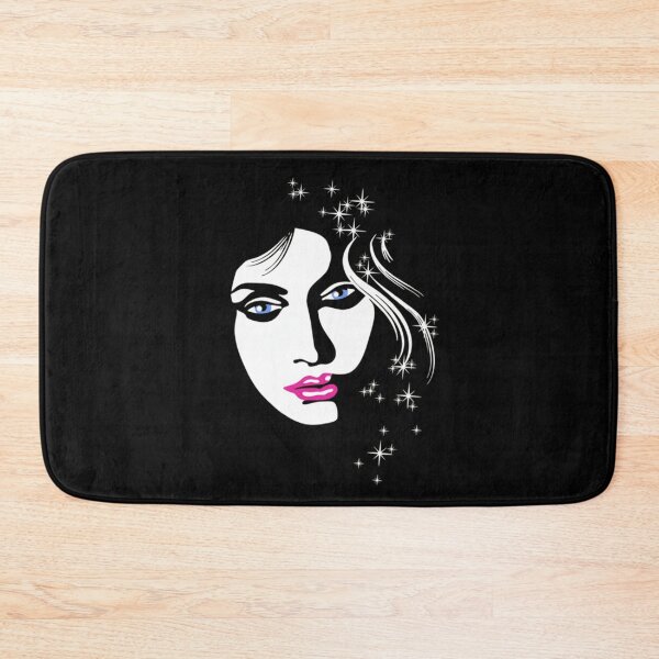 Item preview, Portrait Glamour Pop Art Stars Woman Neon Look designed and sold by DibuHumor.